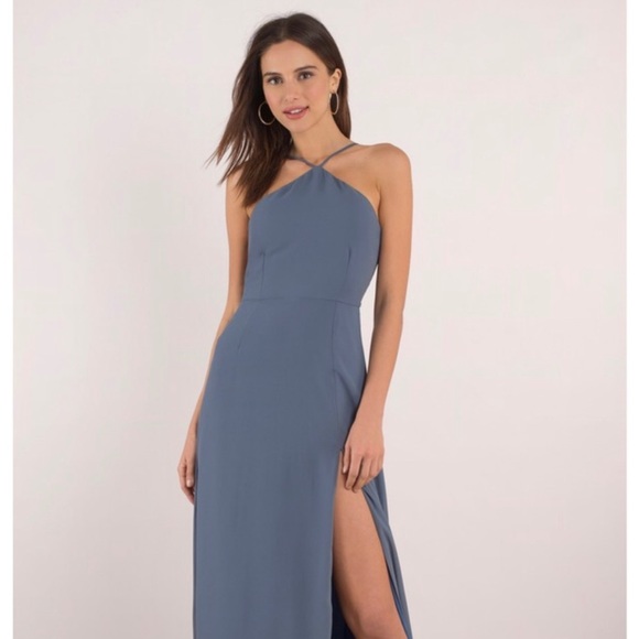 NWT Rise Above TOBI Maxi Dress in SLATE size XS - Picture 1 of 3
